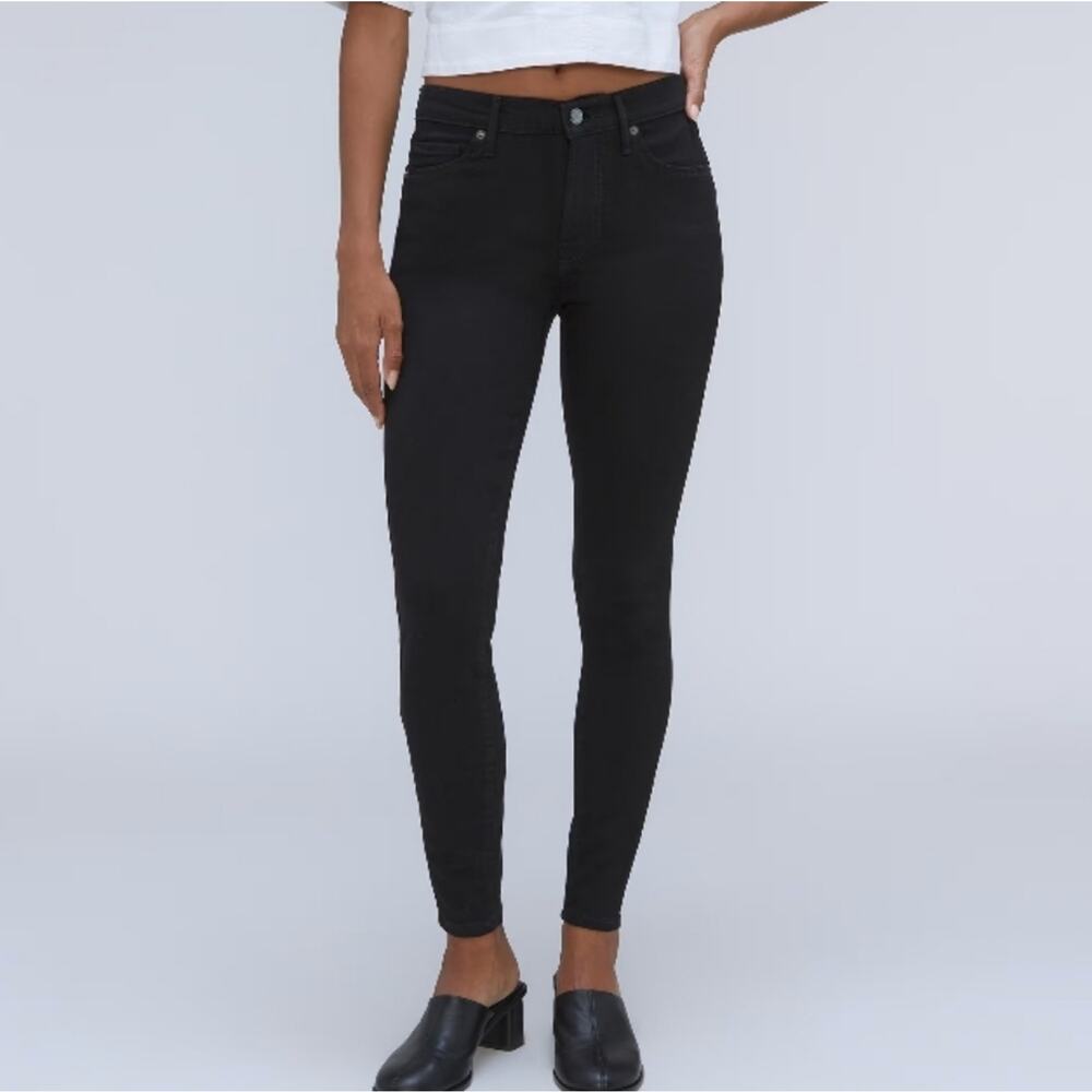 Everlane Women's Black Skinny Stretch Ankle Jeans. Size 23.